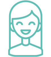 woman patient icon