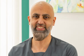 Principal dentist Saquib Aziz from Bridgford Dental practice in Nottingham